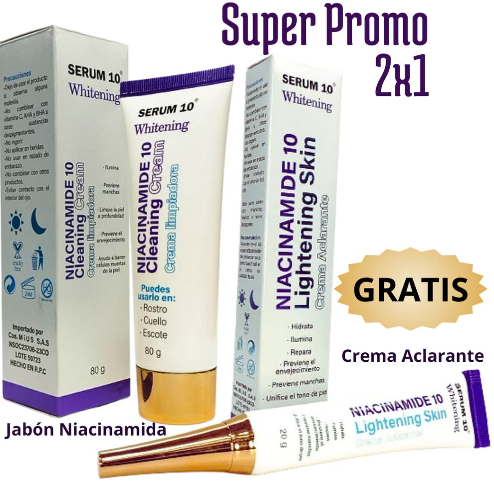 Serum con NIACINAMIDA 10%