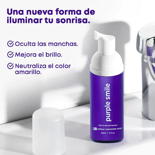 PURPLE SMILE® - CREMA DENTAL BLANQUEADORA INSTANTÁNEA