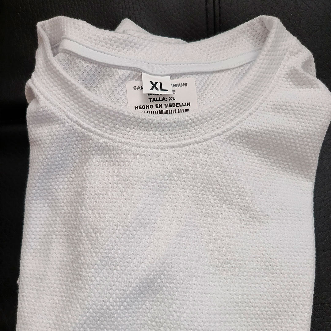 Pack de Camisetas en Tela Diamante 100% Algodón